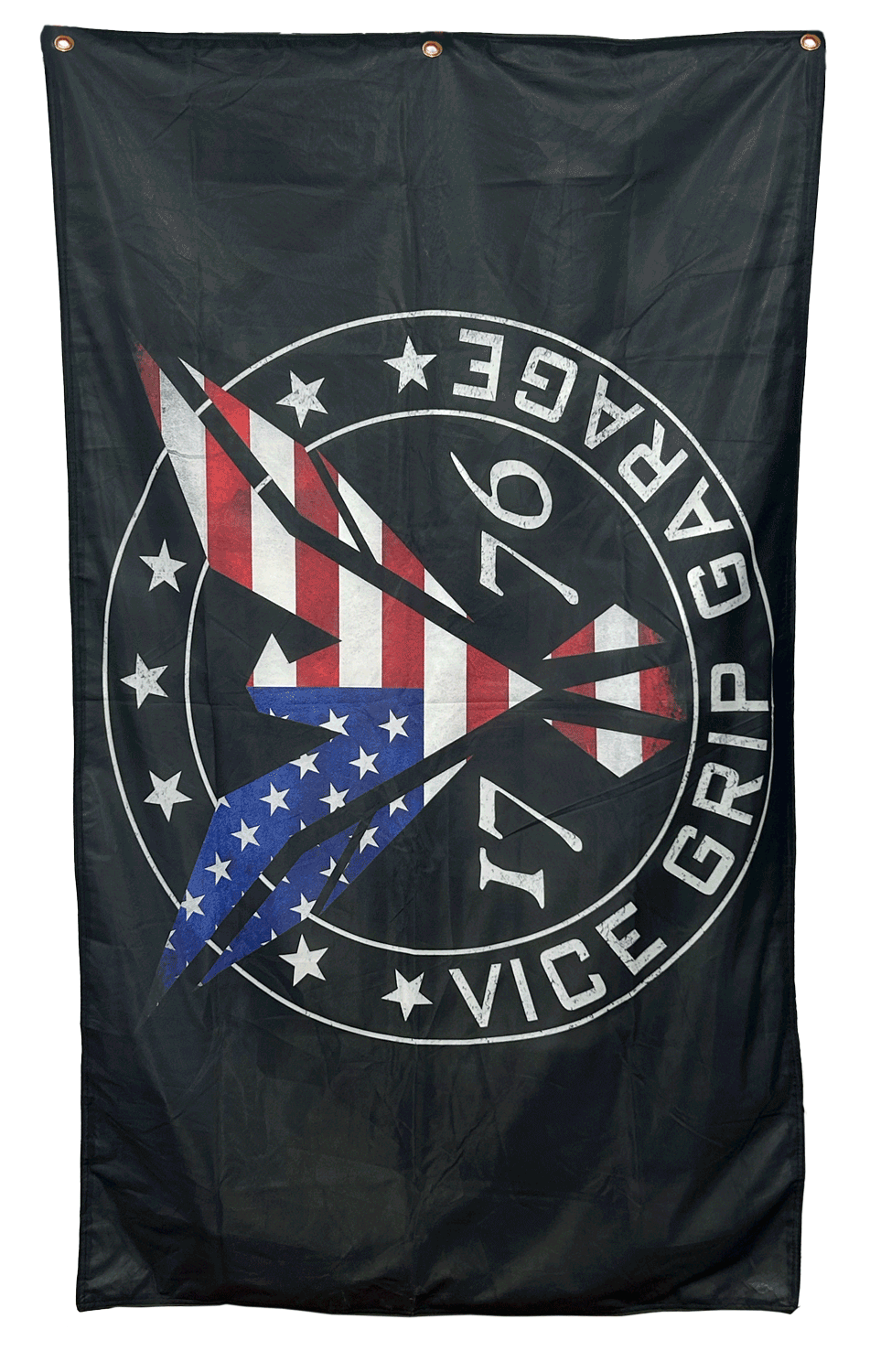 Vice Grip Garage Patriotic 1776 Flag
