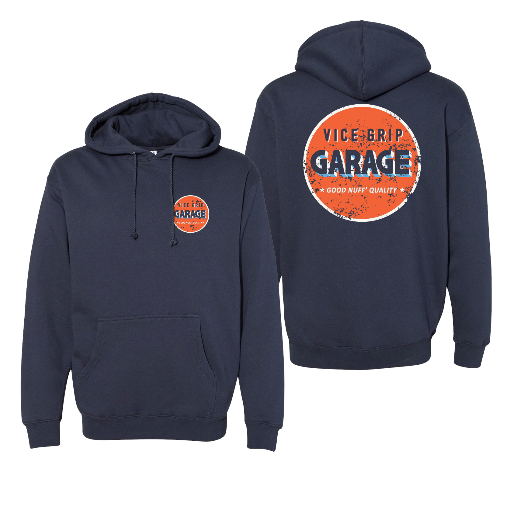VGG Good Nuff Navy Hoodie – ViceGripGarage VGG Good Nuff Navy Hoodie – ViceGripGarage