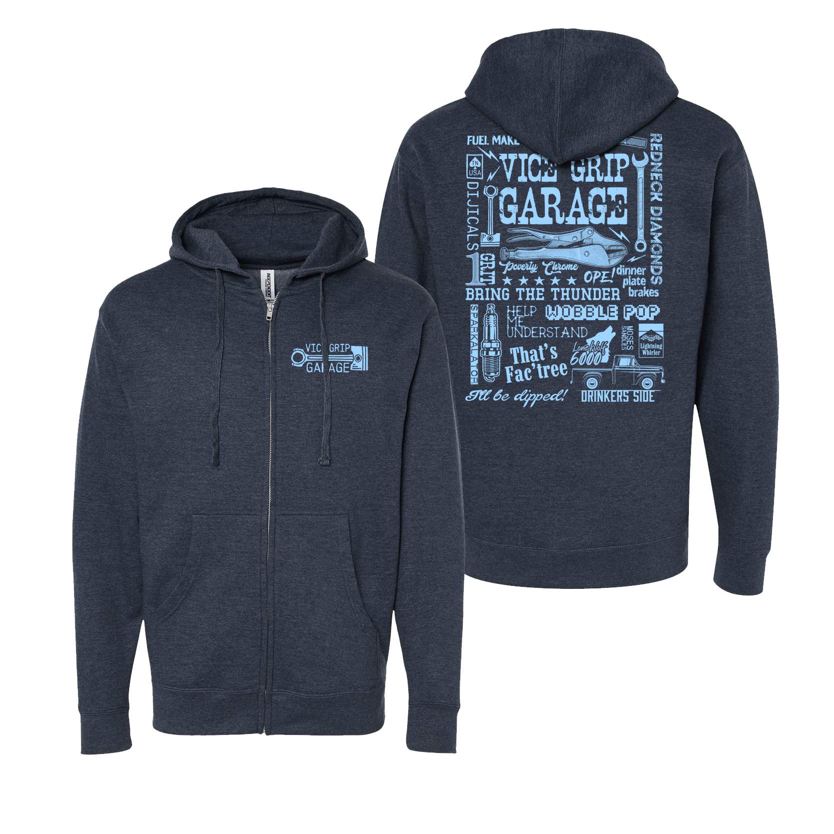 Derekisms Zip Up Jacket – ViceGripGarage