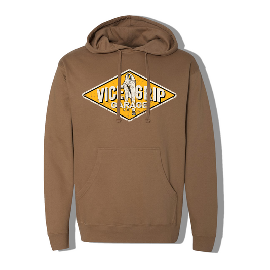 Vice Grip Garage Gold Sign Hoodie