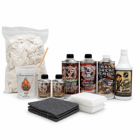 Satin Wipe-on complete kit