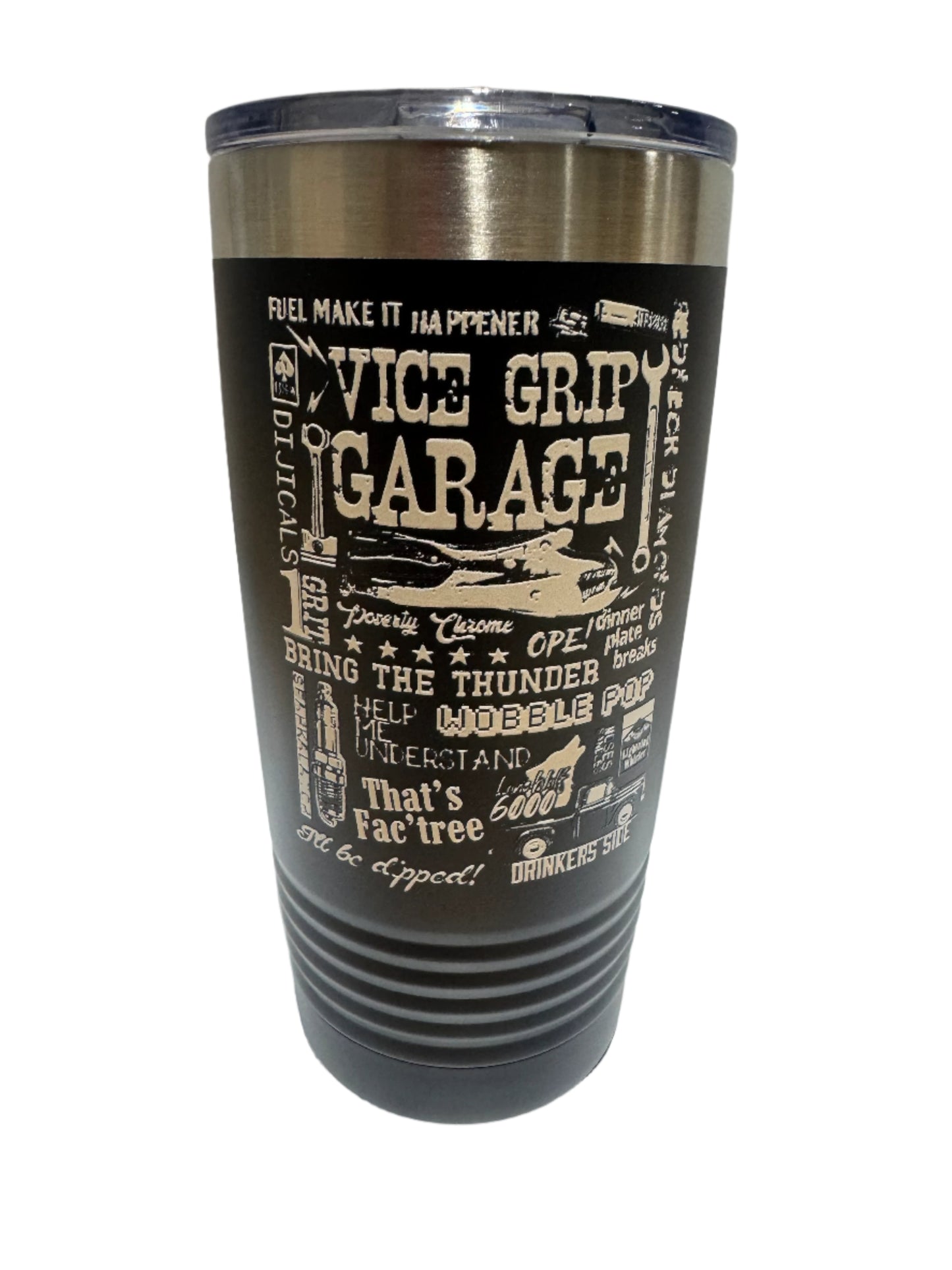 Derekism 20oz Tumbler (Black or White)