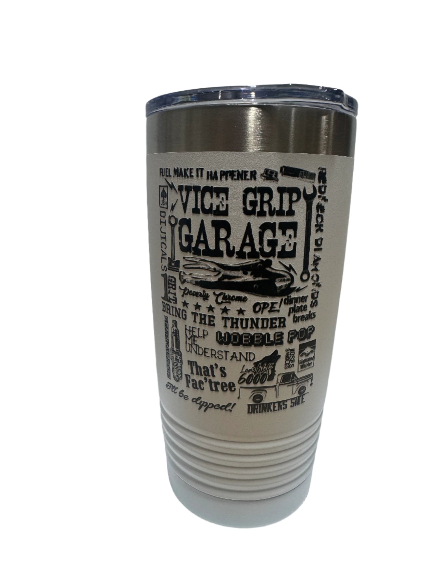 Derekism 20oz Tumbler (Black or White)