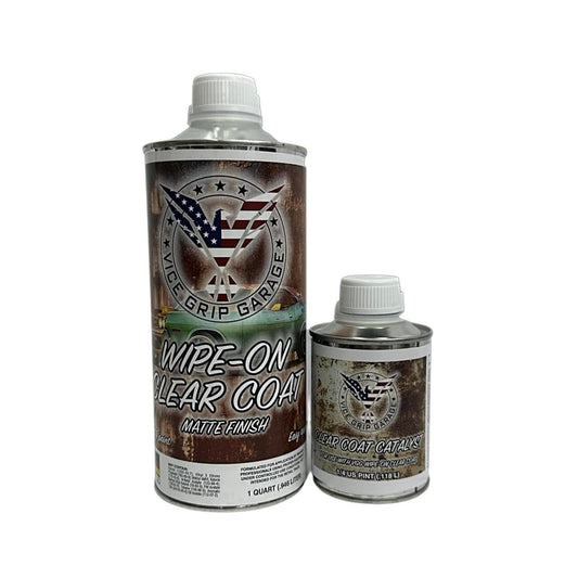 Matte Wipe On clear coat - Patina Preserver
