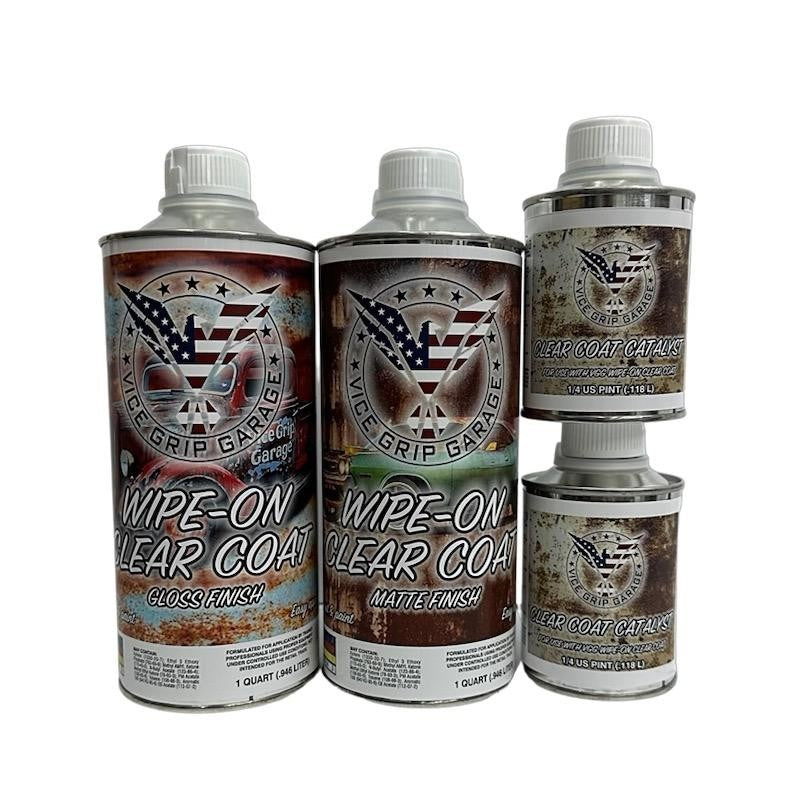 Satin Wipe On clear coat - Patina Preserver
