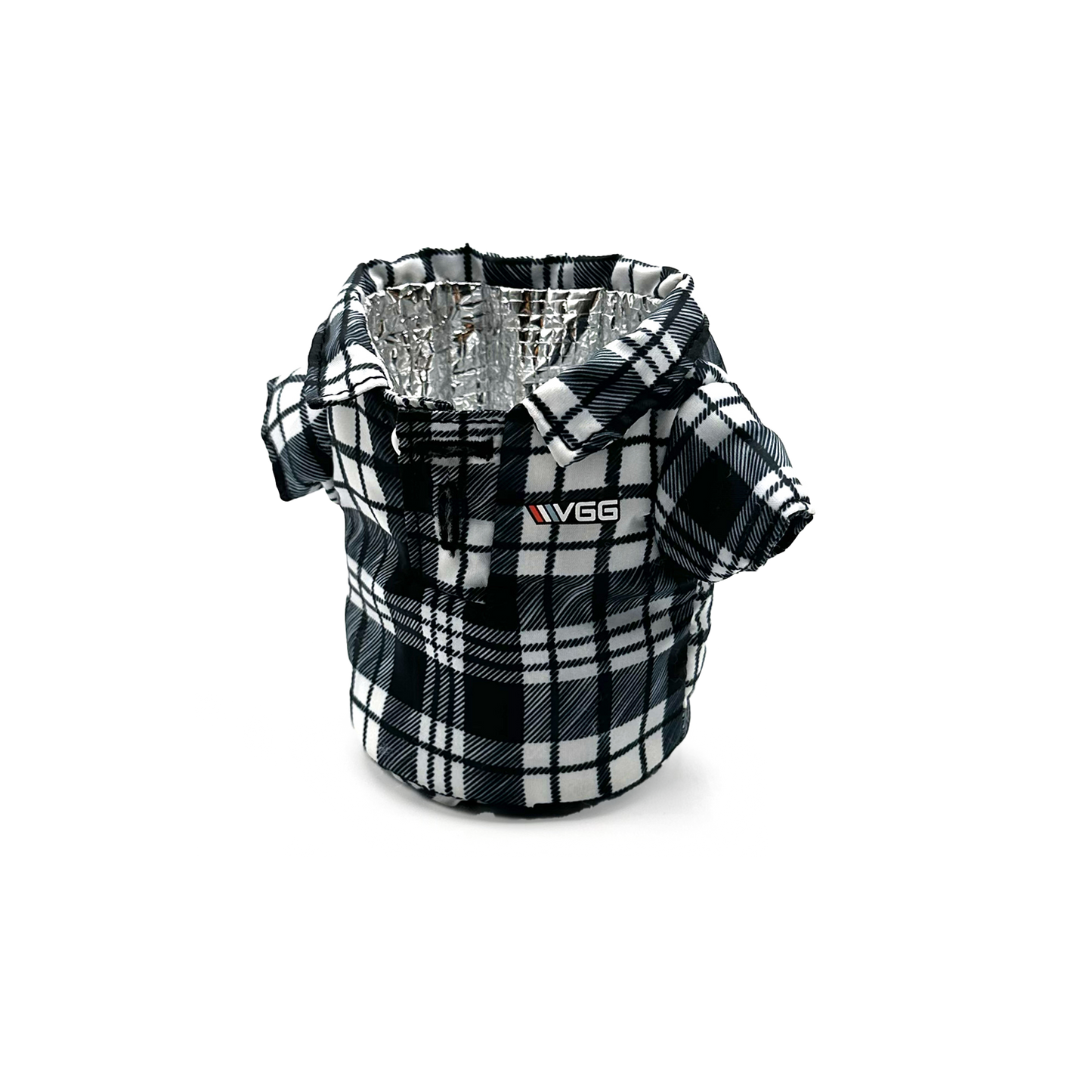VGG Flannel Coozie (Red or Black)