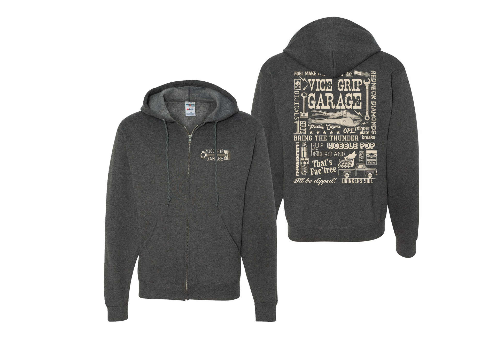 Derekisms Zip Up Jacket – ViceGripGarage