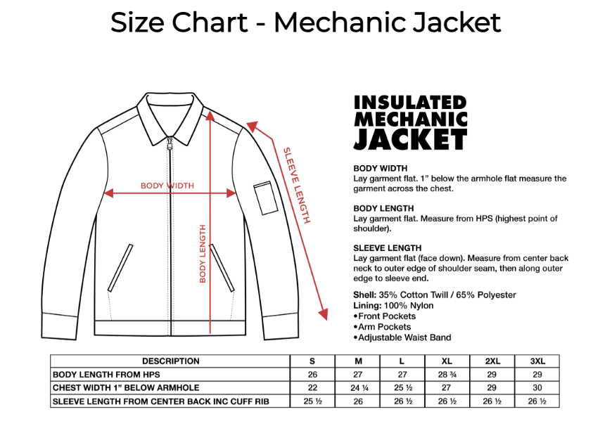 VGG Mechanic's Jacket