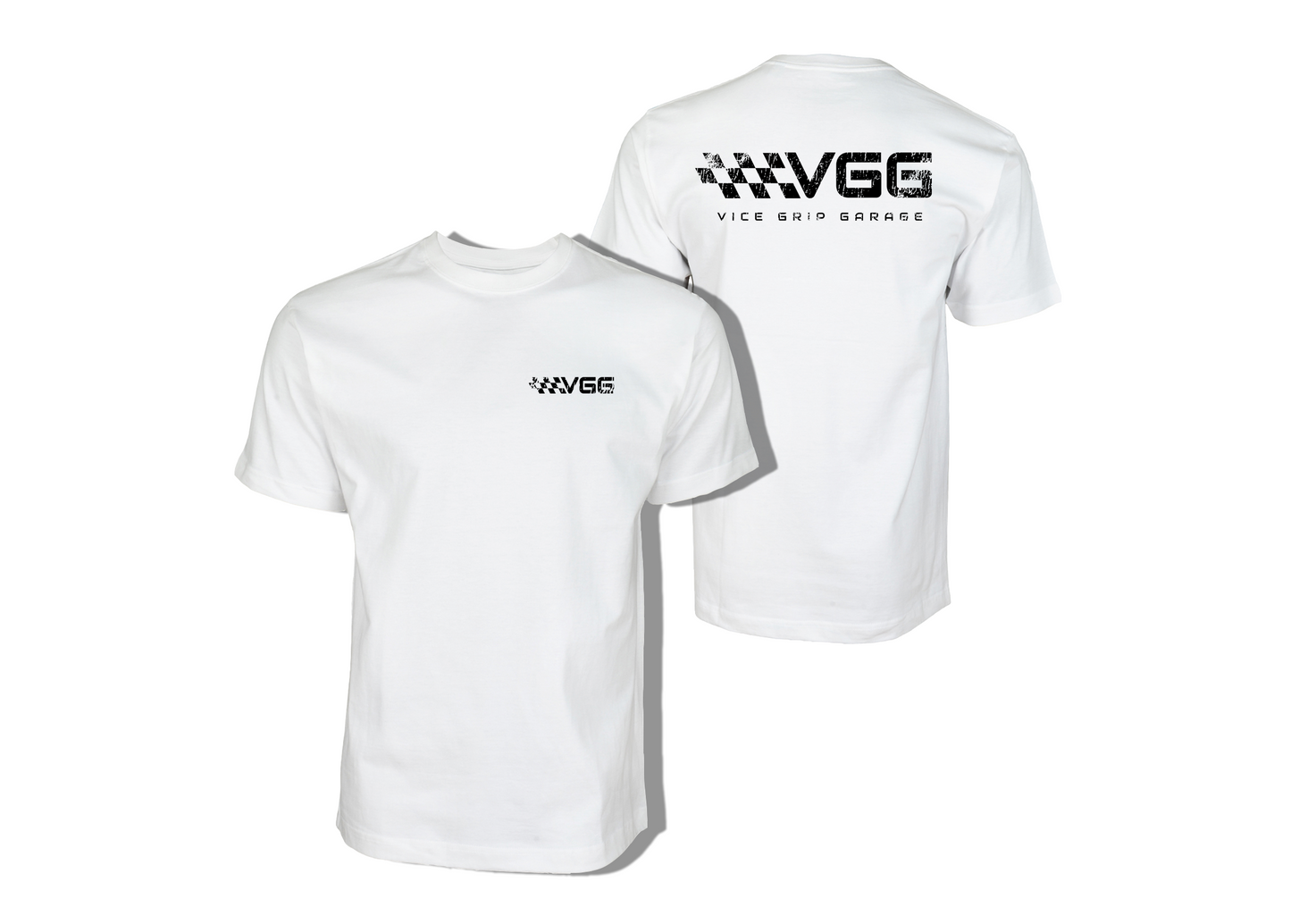 VGG Simple Black and White Logo Shirt