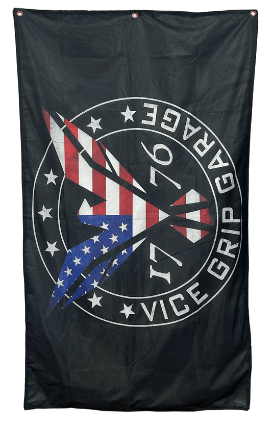 Vice Grip Garage Patriotic 1776 Flag