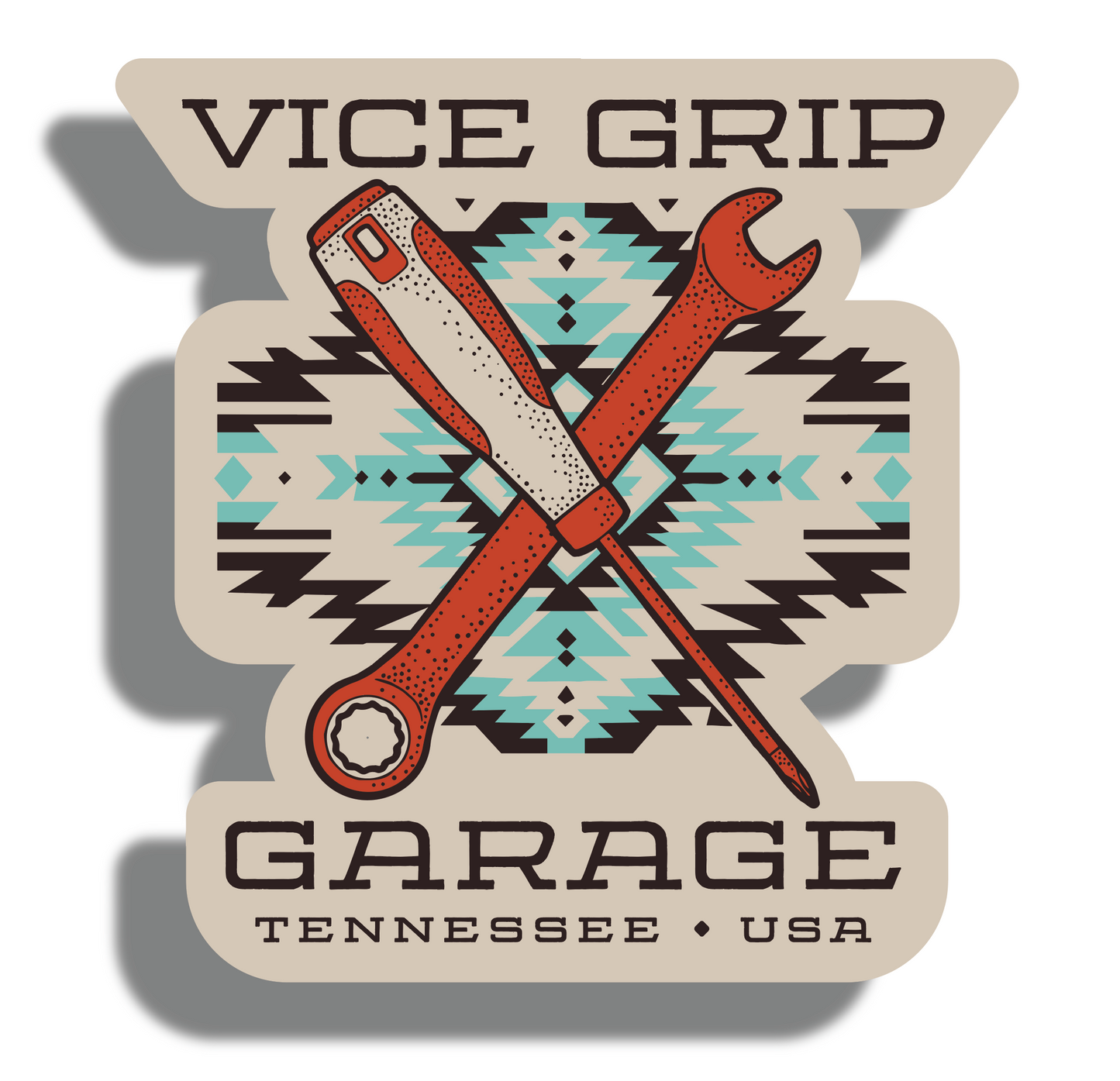 VGG-Western Sticker