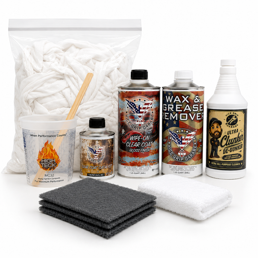 Gloss Wipe-on complete kit