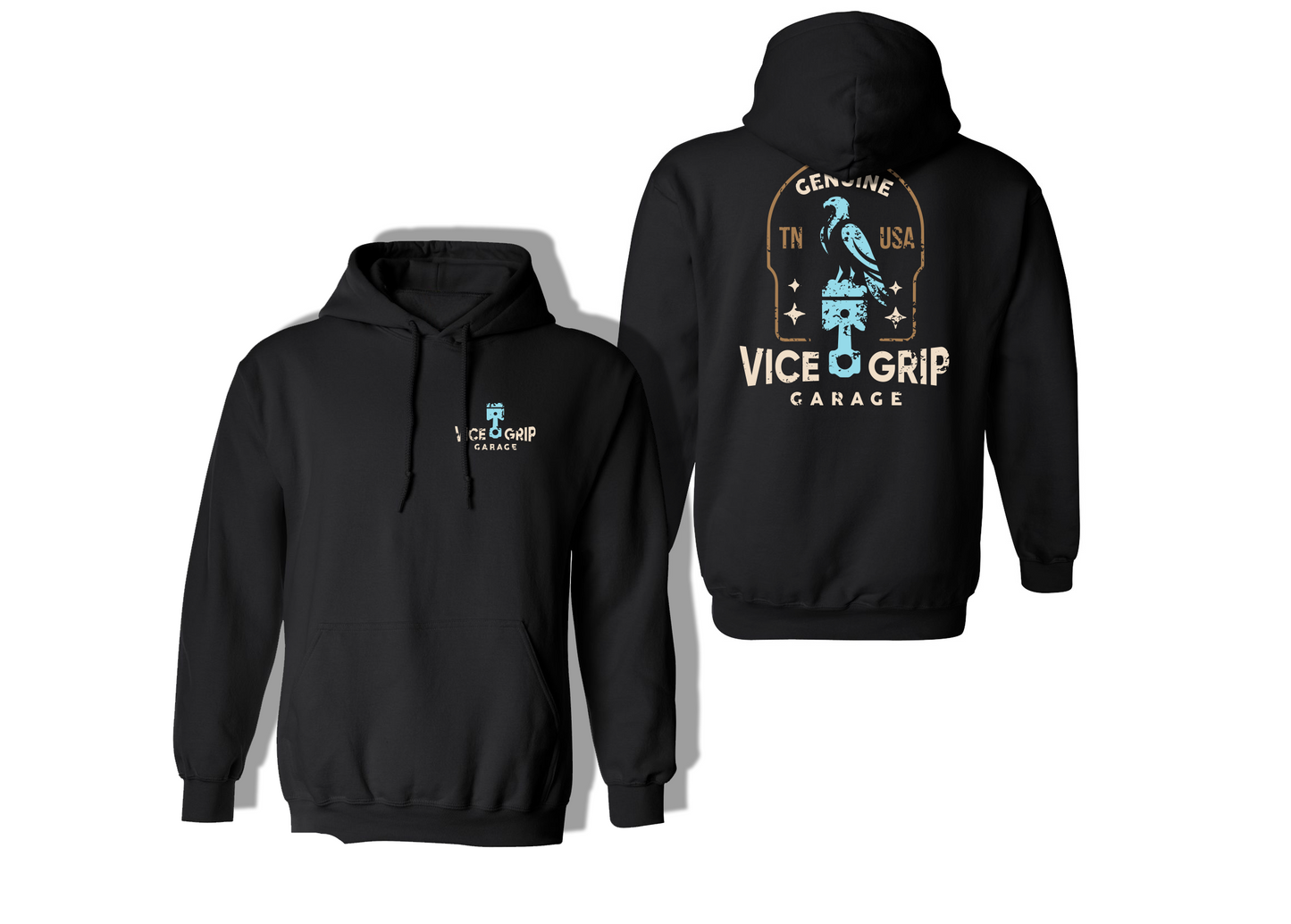 Vice Grip Garage Black Hoodie