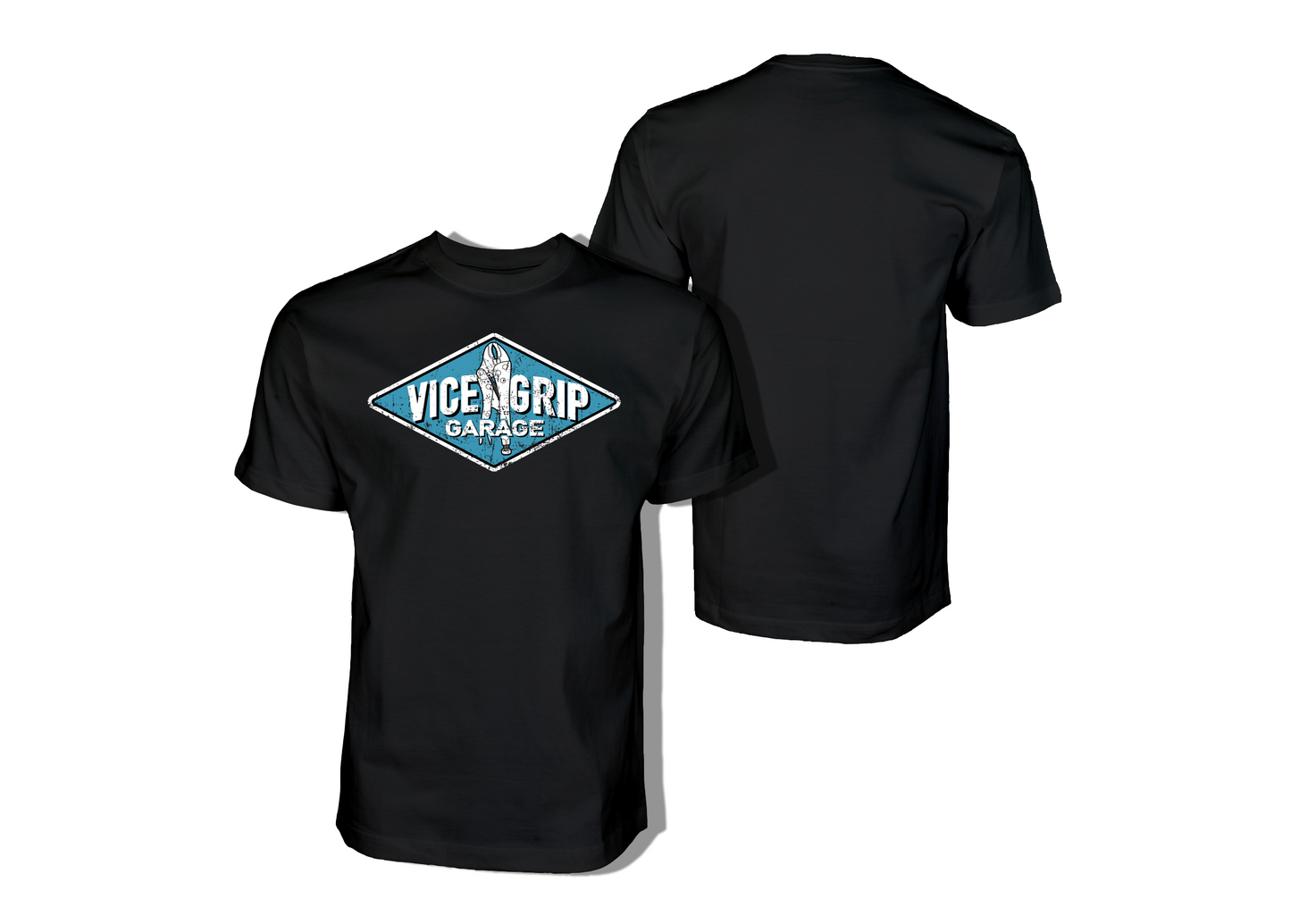 Vice Grip Garage Blue Sign Shirt