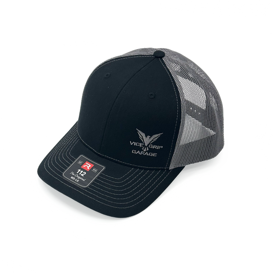 Vice Grip Garage Grey and Black Richardson Snapback