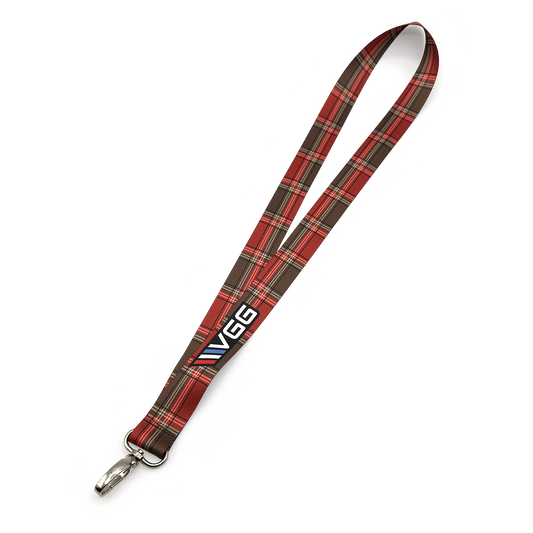 VGG Lanyard (2 options-Plaid and Dipped)